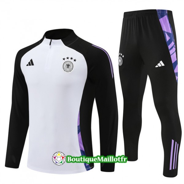 Survetement Allemagne Enfant 2024 2025 Blanc