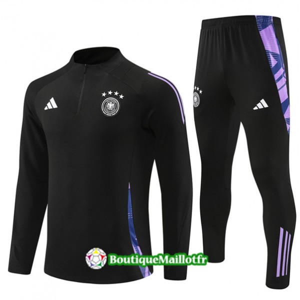 Survetement Allemagne Enfant 2024 2025 Noir