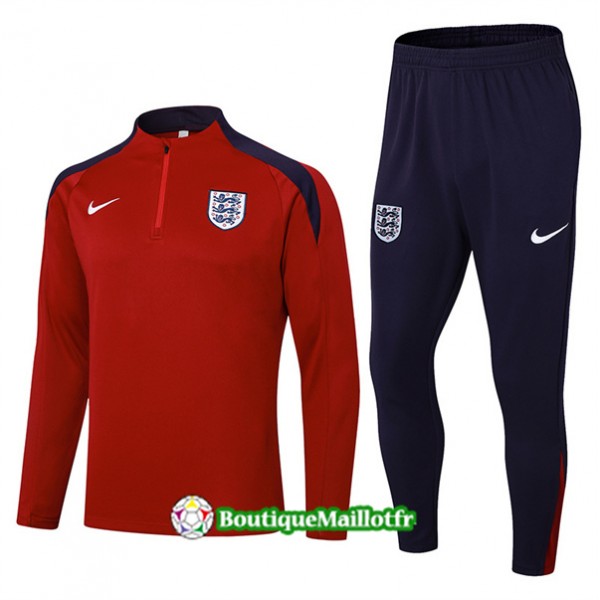 Survetement Angleterre Enfant 2024 2025 Rouge