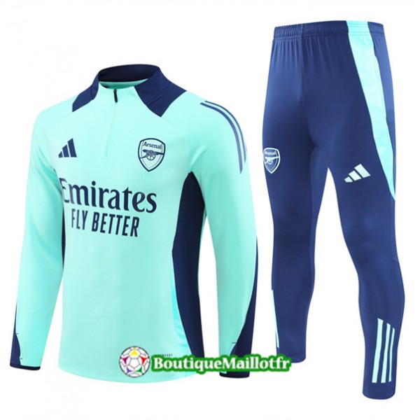 Survetement Arsenal 2024 2025 Bleu Ciel