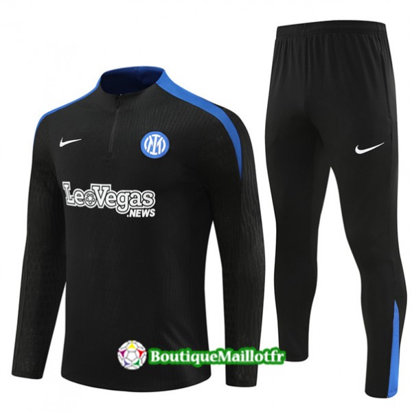 Survetement Inter Milan Enfant 2024 2025 Noir