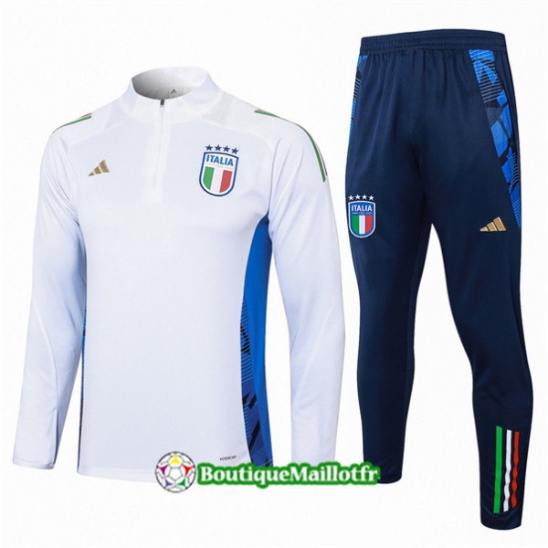 Survetement Italie 2024 2025 Blanc