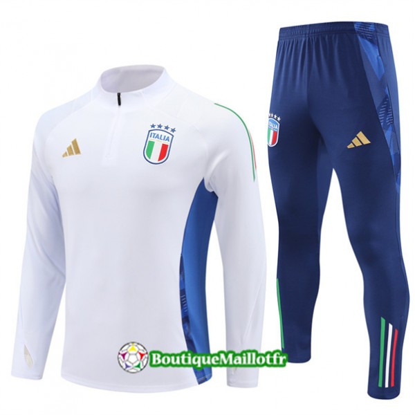 Survetement Italie 2024 2025 Blanc