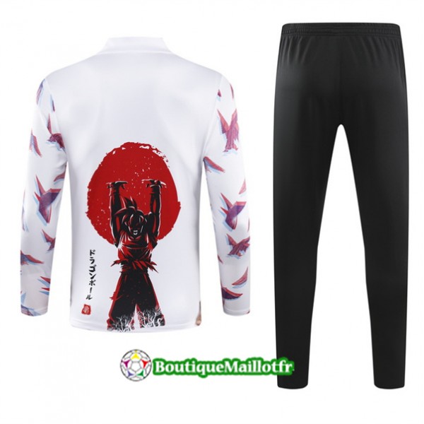 Survetement Japon Enfant 2024 2025 Blanc