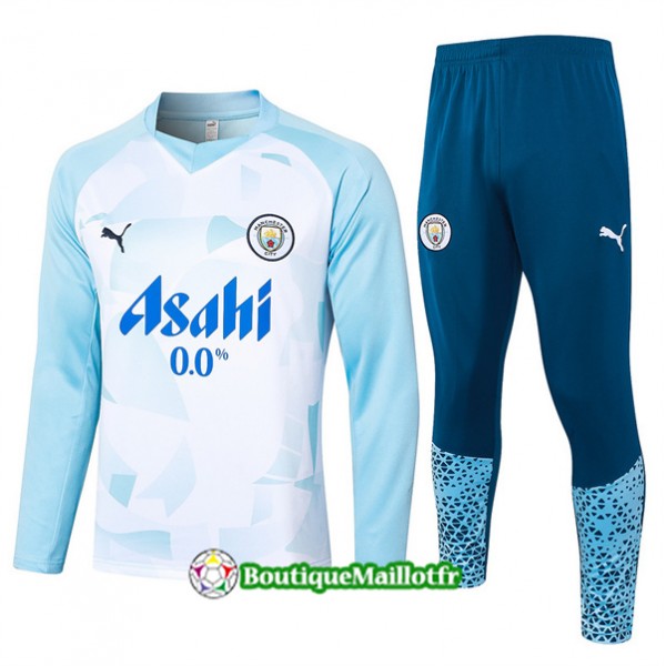 Survetement Manchester City 2024 2025 Bleu