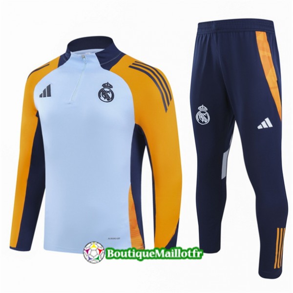 Survetement Real Madrid 2024 2025 Bleu