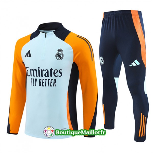 Survetement Real Madrid 2024 2025 Bleu