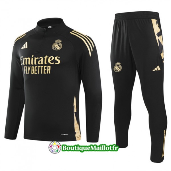 Survetement Real Madrid 2024 2025 Noir