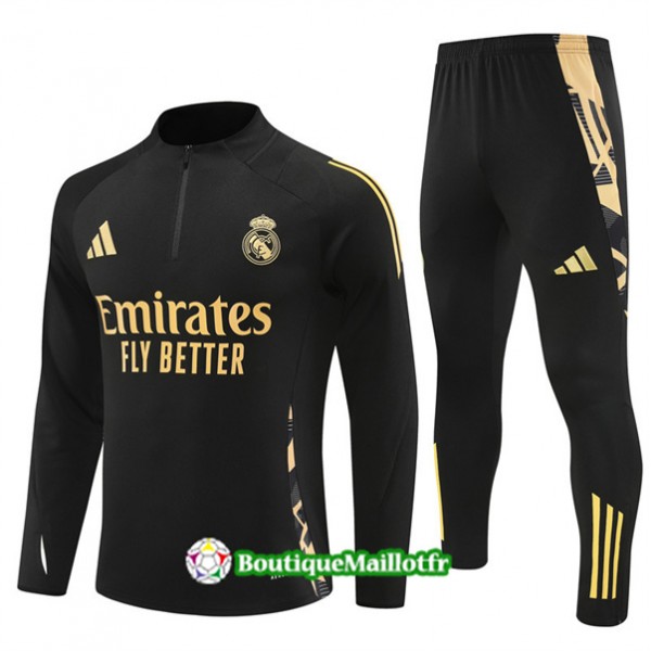 Survetement Real Madrid 2024 2025 Noir