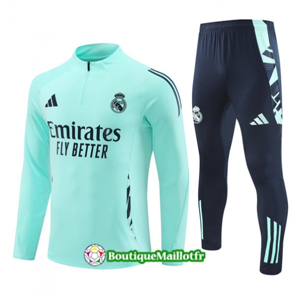 Survetement Real Madrid 2024 2025 Bleu Ciel