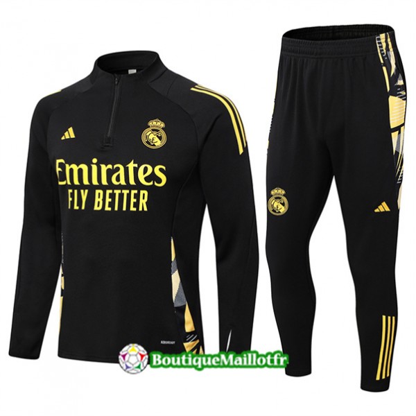 Survetement Real Madrid Enfant 2024 2025 Noir