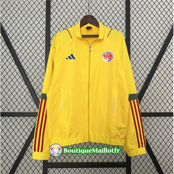 Veste Coupe Vent Colombie 2024 2025 Jaune