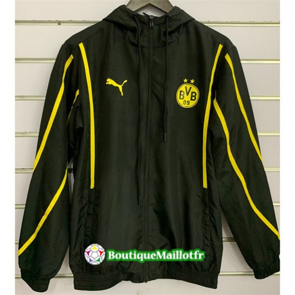 Veste Coupe Vent Dortmund 2024 2025 Noir