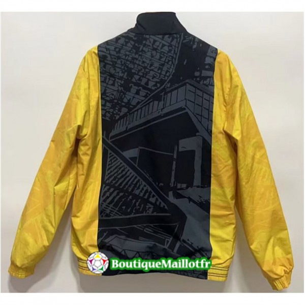 Veste Réversible Coupe Vent Dortmund 2024 2025 Noir