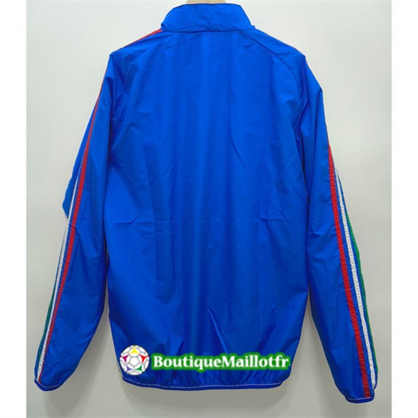 Veste Réversible Coupe Vent Italie 2024 2025 Bleu