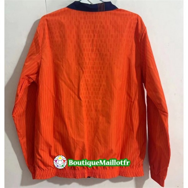 Veste Réversible Coupe Vent Pays Bas 2024 2025 Orange