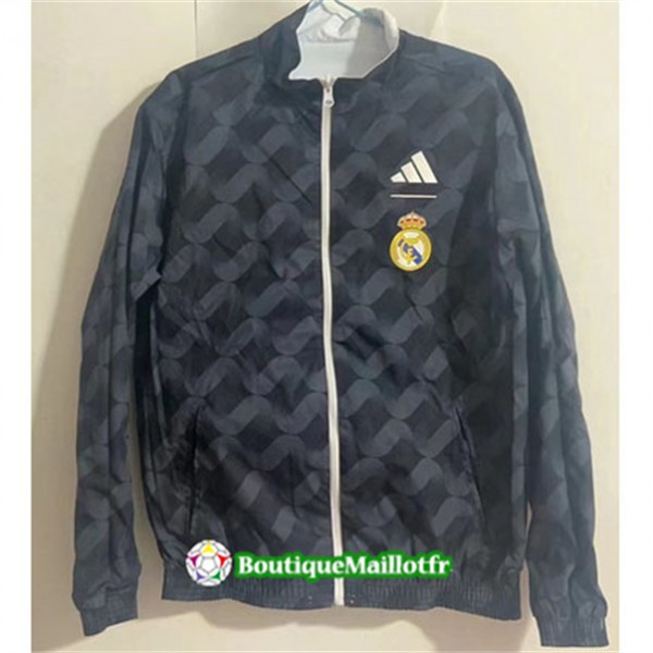 Veste Réversible Coupe Vent Real Madrid 2024 2025...