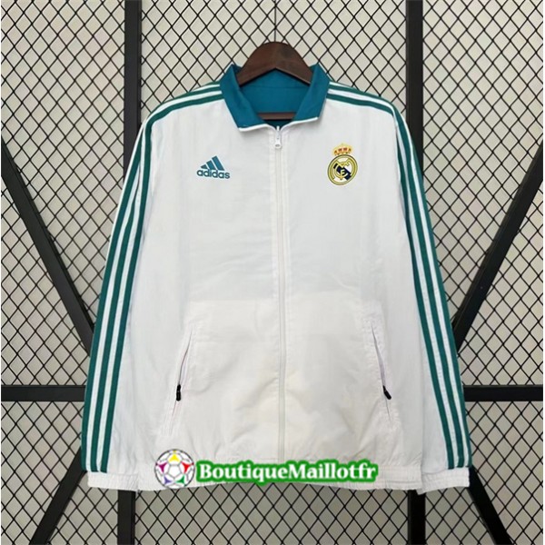 Veste Réversible Coupe Vent Retro Real Madrid 201...