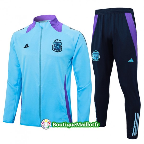 Veste Survetement Argentine 2024 2025 Bleu