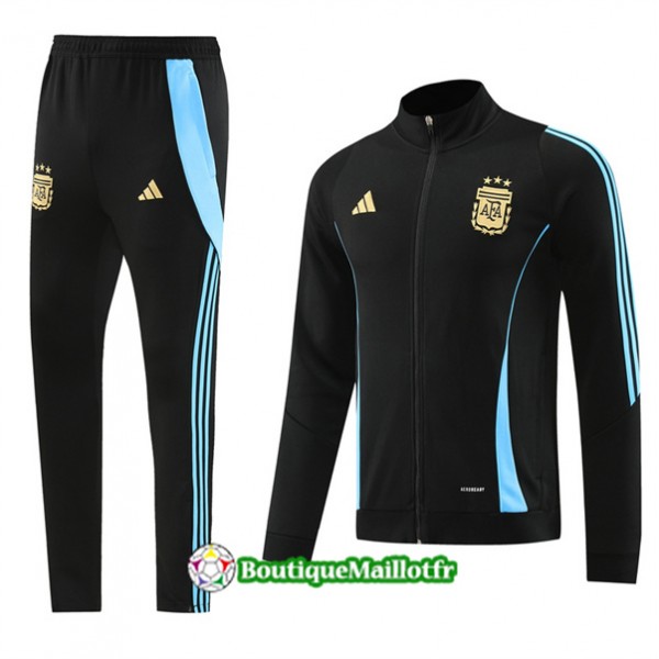 Veste Survetement Argentine 2024 2025 Noir