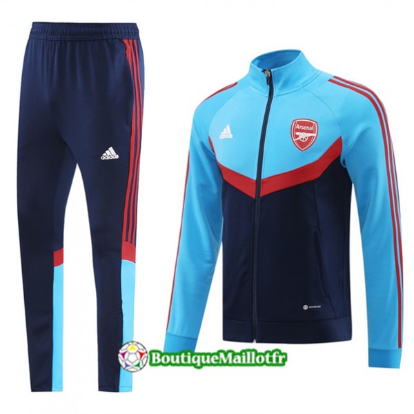 Veste Survetement Arsenal 2024 2025 Bleu