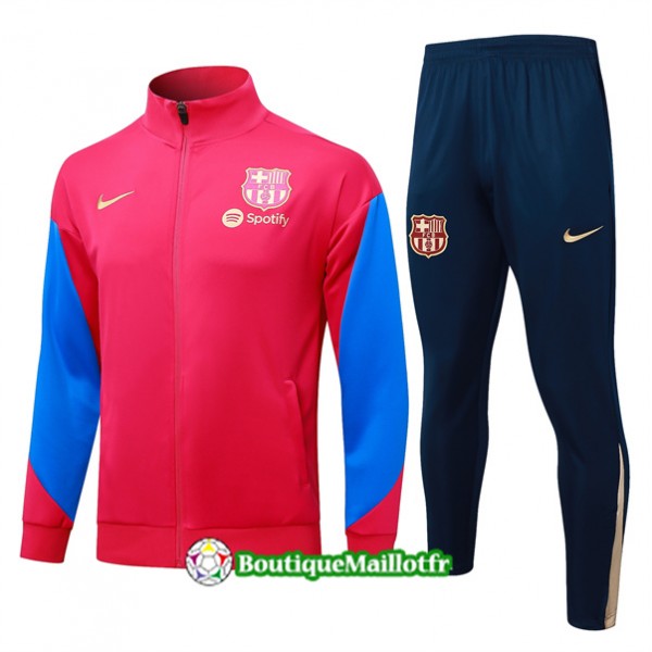 Veste Survetement Barcelone 2024 2025 Rose