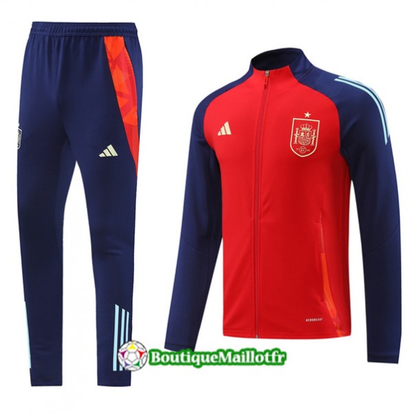 Veste Survetement Espagne 2024 2025 Rouge