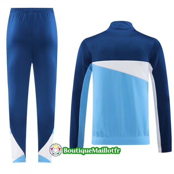 Veste Survetement Marseille 2024 2025 Bleu