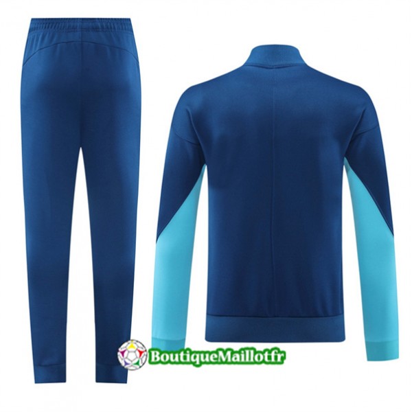 Veste Survetement Portugal 2024 2025 Bleu