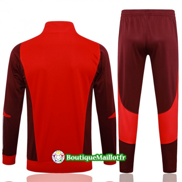 Veste Survetement Sc Internacional 2024 2025 Rouge