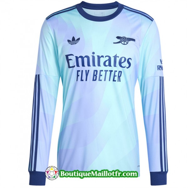 Maillot Arsenal 2024 2025 Third Manche Longue