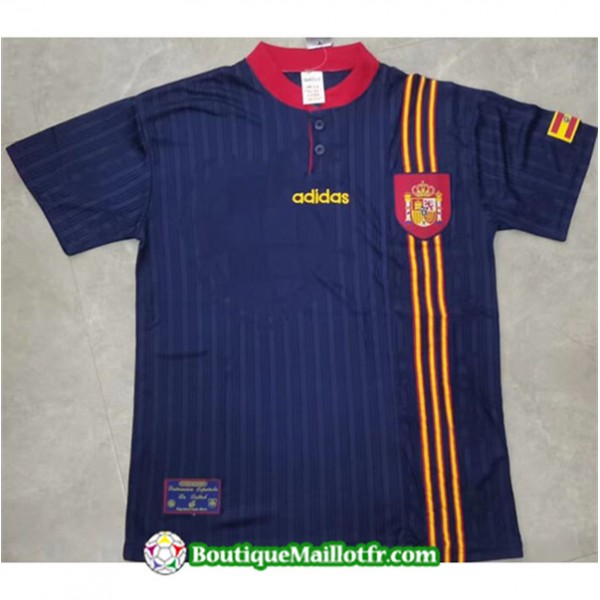 Maillot Espagne Retro Bleu