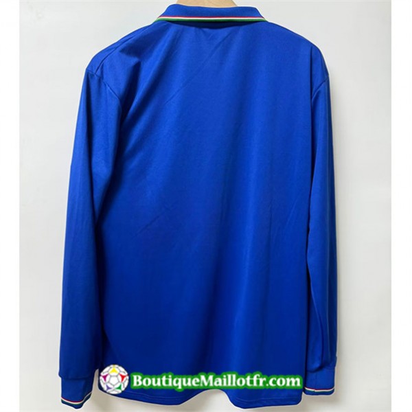 Maillot Italie Coupe Du Monde Retro 1982 Édition Spéciale Manche Longue