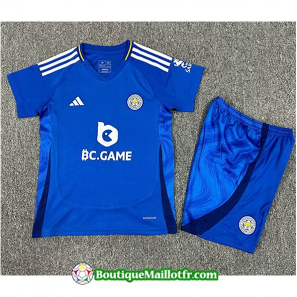 Maillot Leicester City Enfant 2024 2025 Domicile