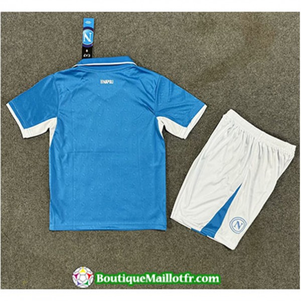 Maillot Naples Enfant 2024 2025 Domicile