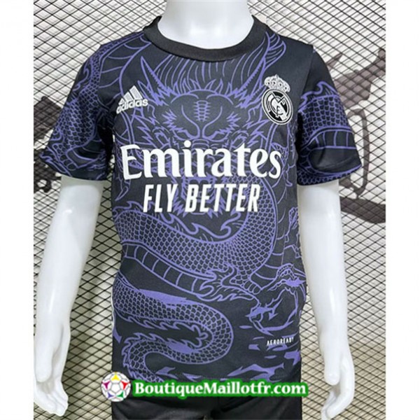 Maillot Real Madrid Enfant Dragon 2024 2025 Éditi...