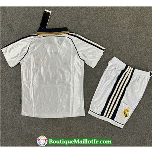 Maillot Real Madrid Enfant Retro 1998 00 Domicile