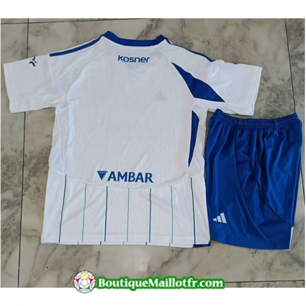 Maillot Real Zaragoza Enfant 2024 2025 Domicile