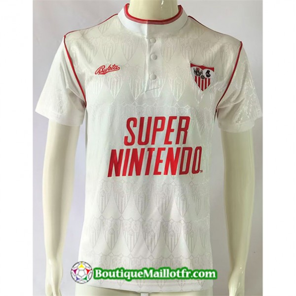 Maillot Seville Retro 1991 92 Domicile