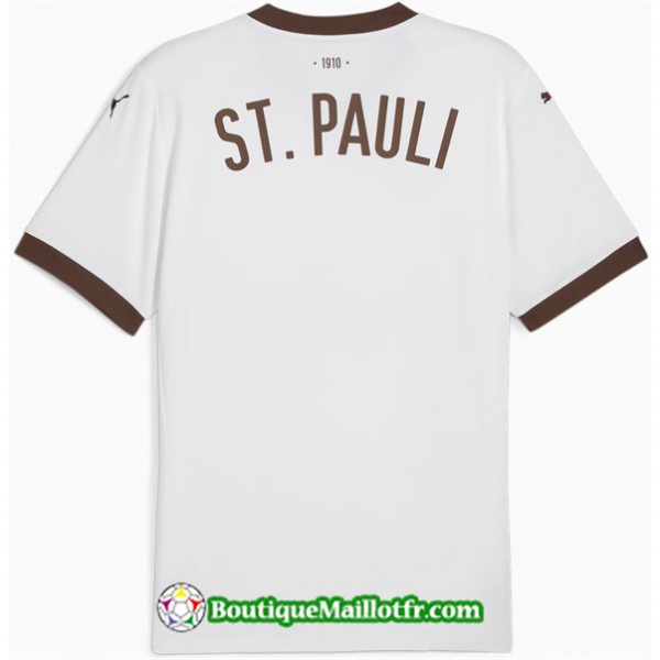 Maillot St Pauli 2024 2025 Exterieur