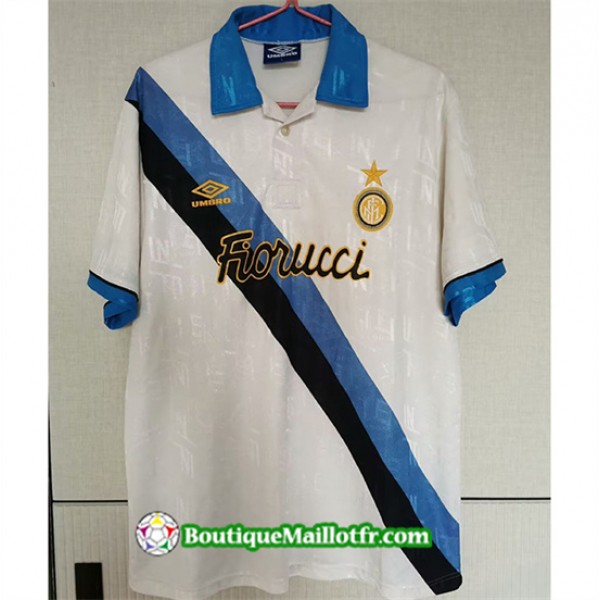 Maillot Inter Milan Retro 1994 95 Exterieur