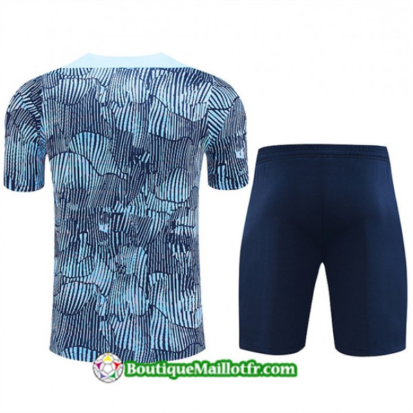 Maillot Kit Entraînement Paris Saint Germain 2024 2025 Bleu