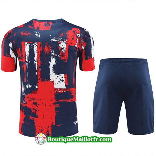 Maillot Kit Entraînement Paris Saint Germain 2024 2025 Bleu