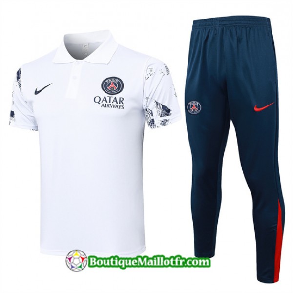 Maillot Kit Entraînement Paris Saint Germain Polo...