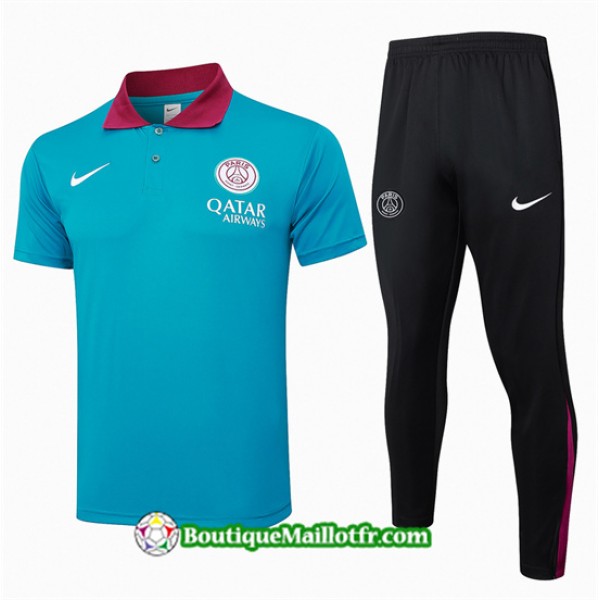 Maillot Kit Entraînement Paris Saint Germain Polo...