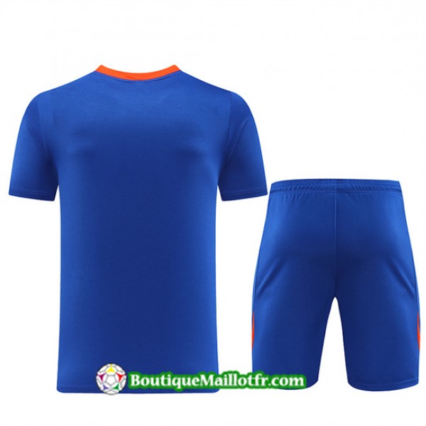 Maillot Kit Entraînement Pays Bas 2024 2025 Bleu