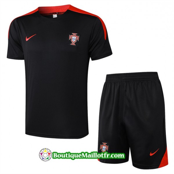 Maillot Kit Entraînement Portugal 2024 2025 Noir