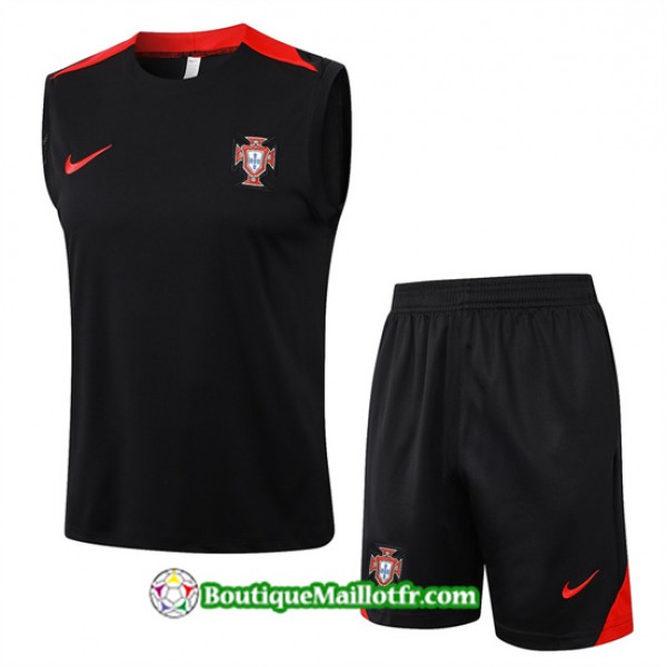 Maillot Kit Entraînement Portugal Debardeur 2024 ...