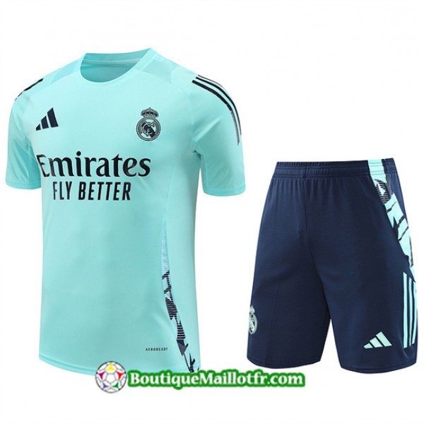 Maillot Kit Entraînement Real Madrid 2024 2025 Bl...