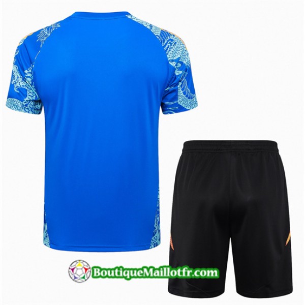 Maillot Kit Entraînement Real Madrid 2024 2025 Bleu